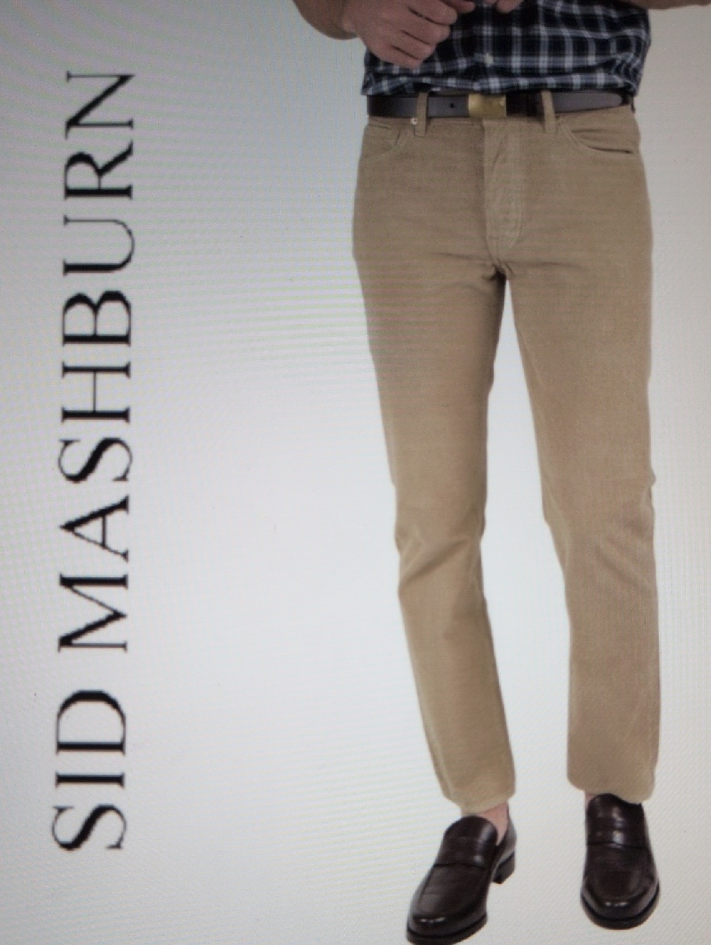 Sid Mashburn 5 Pkt Corduroy Jeans